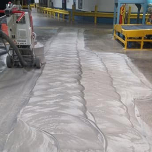 cement warehouse floor